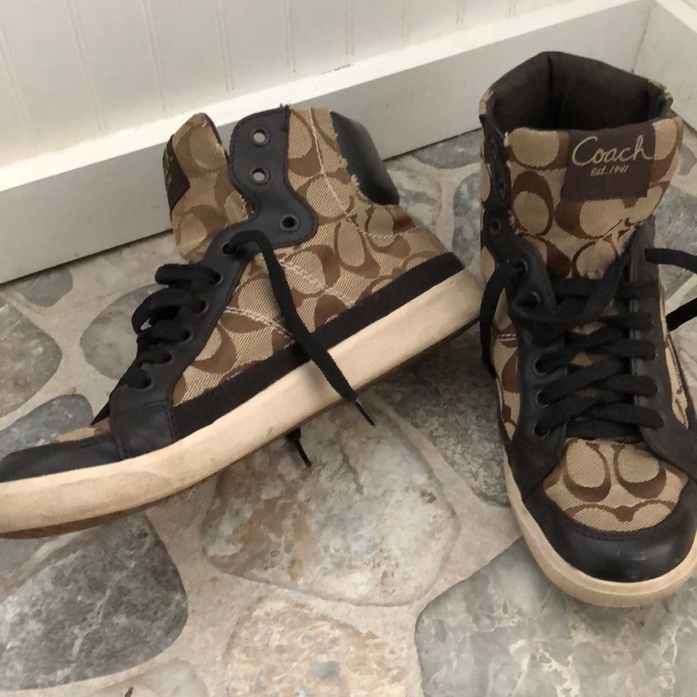 Coach Hi-Top Sneakers - Picture 2 of 7